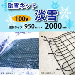 融雪マット 歩道用Aタイプ 単品 1000×500×20mm [雪国の春] : 太平