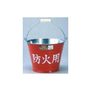 ブリキバケツ 防火用 昭和レトロ ブリキ バケツ アンティーク シャビー