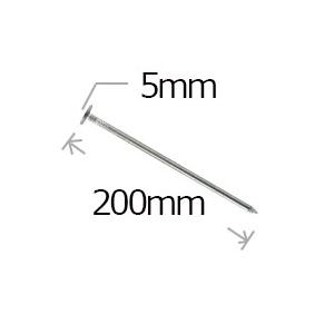 ５寸釘　ワッシャー　セット（防草シートをしっかり抑える） Amazon.co.jp: NITTO SEKKO コンクリート釘 ワッシャーミニ