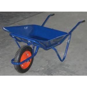 土木工事・農作業に運搬用一輪車・2才（カート車）・浅型（猫ネコねこ