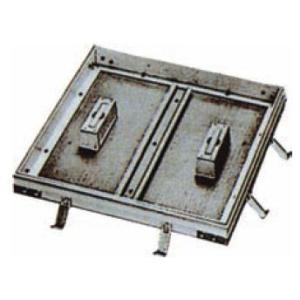フロアーハッチ 300mm KAFH300 モルタル・磁器タイル用 アルミ目地 