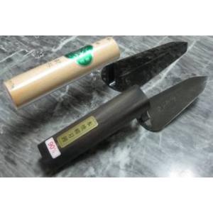 左官こて・左官コテ 道具鏝】 柳葉（ヤナギバ）鏝 ヒシカ印 丈 60mm