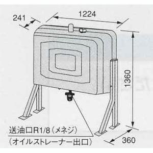 ノーリツ 石油給湯器用オイルタンク FT-92SW 容量90リットル ノーリツ 石油給湯器用オイルタンク FT-92SW 容量90リットル