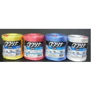 ユタカメイク ＰＳロープ 黄　５ｍｍｘ８０ｍ Ｍ−１１１