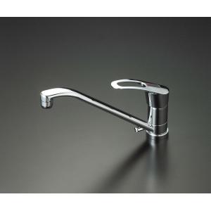 KVK MRシングルレバーワンホール混合栓 PT56KUG|水道用品