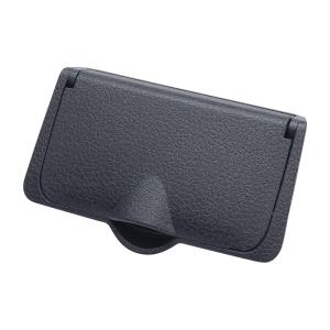 槌屋ヤック(Tsuchiya Yac) 車種専用品 トヨタ ヤリス ヤリスクロス 専用 ビルトイン ETCカバー ブラック 180×100×
