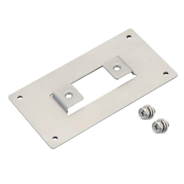 エーモン(amon) 安全計画 ガレージミラー貼り付け金具 約130×70mm・厚さ9.2mm 家庭...