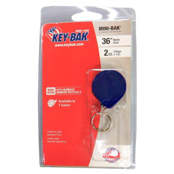 KEY-BAK ミニバックキーリール 90cm No.MB