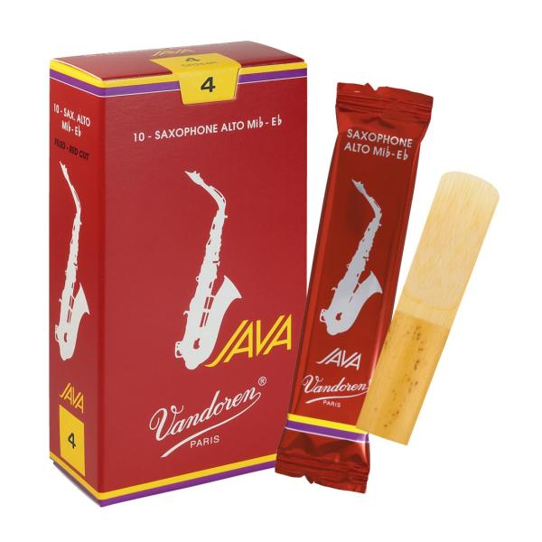 バンドーレン アルトサクソフォンリード ジャバ・ファイルド・レッドカット(JAVA FILED RE...