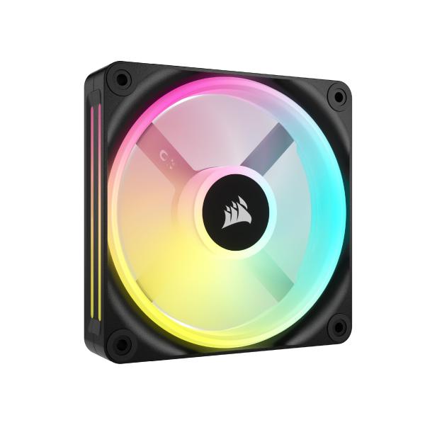 CORSAIR iCUE LINK QX120 RGB 拡張キット 120mm PWM RGB PC...