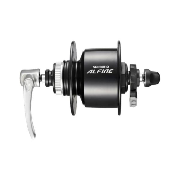 シマノ DH-S501 ブラック 32H QR E2 6V-3.0W センターロックディスク対応 O...
