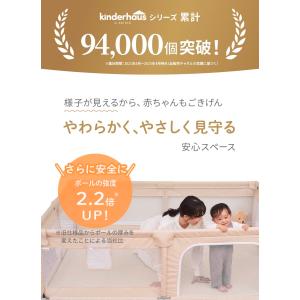 (ケラッタ) ベビーサークル メッシュ 赤ちゃ...の詳細画像2