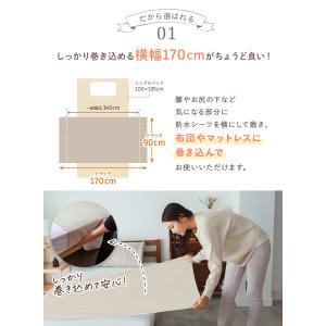 (ケラッタ) 介護用 防水シーツ 2枚セット ...の詳細画像4