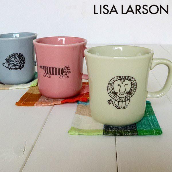 マグカップ　リサ・ラーソン　LISA LARSON　マイキー　ハリネズミ　ライオン　山加商店　ギフト...