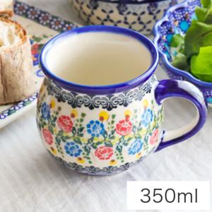 新品　ポーリッシュポタリー マグカップ（大）ポーリッシュポタリー(ポーランド食器)