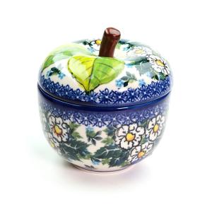 りんごポット[K628-DP109]【ポーリッシュポタリー[ポーランド食器