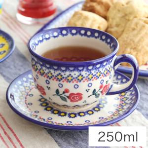 カップ＆ソーサー[V033-U198]【ポーリッシュポタリー[ポーランド食器