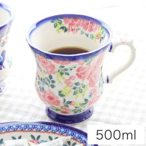 ポーリッシュマグ・大[V352-U199]【ポーリッシュポタリー