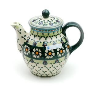 ポット(W507-25D)【ポーリッシュポタリー[ポーランド食器・陶器