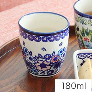 カップ[Z936-479]【ポーリッシュポタリー[ポーランド食器・陶器