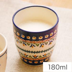 ポーランド食器・陶器 ポーリッシュポタリー りんご柄マグカップS 0