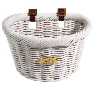 Nantucket Bicycle Basket Co.クルーザー成人D型バスケット、白 Nantucket Bicycle Ba 並行輸入品｜kevin-store