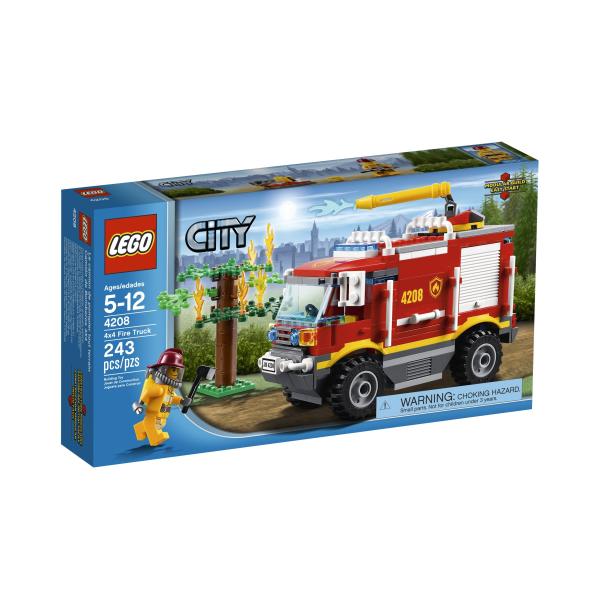 [レゴ]LEGO City 4X4 Fire Truck 4208 4652231 [並行輸入品] ...