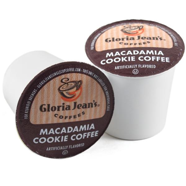 Gloria Jean&apos;s Macadamia Cookie Coffee Keurig K Cup...