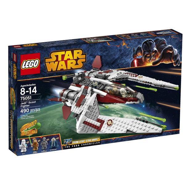 LEGO Star Wars 75051 Jedi Scout Fighter Building T...
