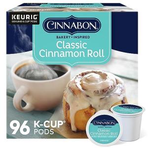 Cinnabon Classic Cinnamon Roll, Single Serve Keurig K Cup Pods, F 並行輸入品｜kevin-store