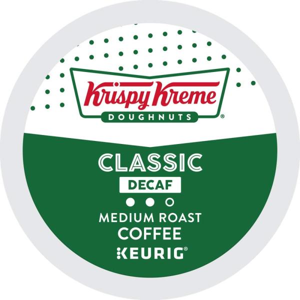 Krispy Kreme Classic Decaf Medium Roast Coffee K C...