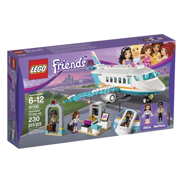 LEGO Friends 41100 Heartlake Private Jet Building ...