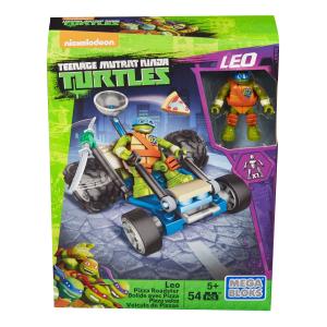 Mattel Mega DPF62, Mega Bloks: TMNT   Leo Pizza Roadster Mega Blo 並行輸入品｜kevin-store