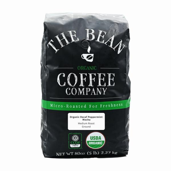 The Bean Organic Coffee Company Water Processed DE...