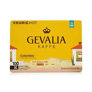 Gevalia Keurig Hot Coffee, 100% Arabica, Medium, Colombia, K Cup  並行輸入品｜kevin-store