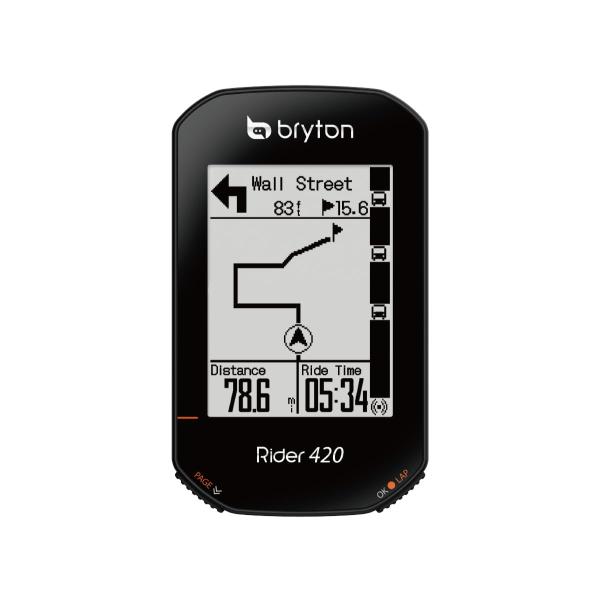 ブライトン Bryton Rider 420 サイクルコンピューター サイコン 自転車用ルートナビ ...