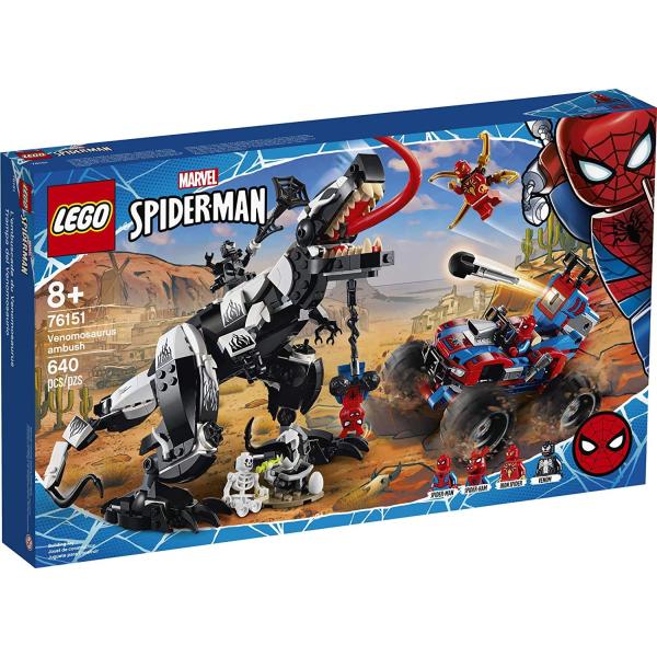 LEGO Marvel Spider Man Venomosaurus Ambush 76151 B...