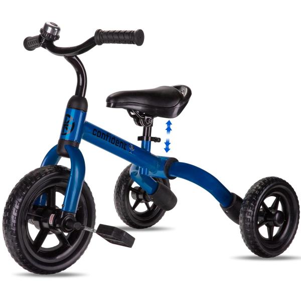 YGJT 3イン1 三輪車 幼児用 2歳 3歳 4歳 折りたたみ式 子供用自転車 調節可能なシートと...