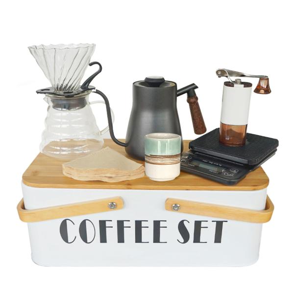 Pour Over Coffee Maker Set Coffee Kettle Scale Ser...