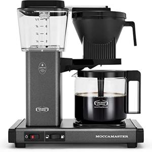 Moccamaster 53949 KBGV セレクトコーヒーメーカー ストーングレー 40オンス 10カップ 1.25L Moc 並行輸入品｜kevin-store