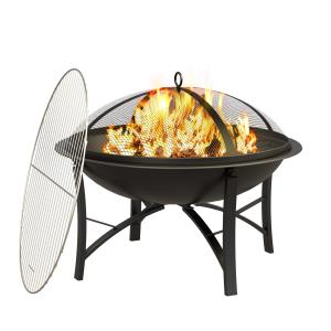 Fire Beauty Fire Pit for Outside Wood Burning Firepit BBQ Grill  並行輸入品｜kevin-store