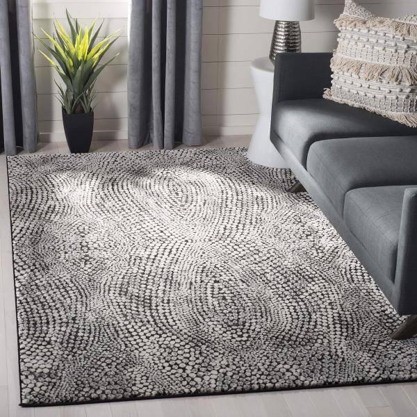 SAFAVIEH Lurex Collection Accent Rug   3&apos; x 5&apos;, Bl...