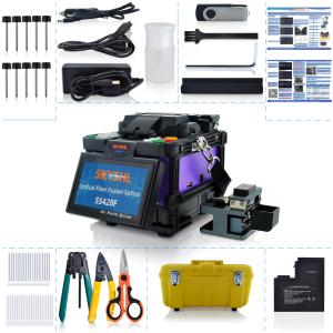 SKYSHL Core Alignment Optical Fiber Fusion Splicer (with 5pairs  並行輸入品｜kevin-store