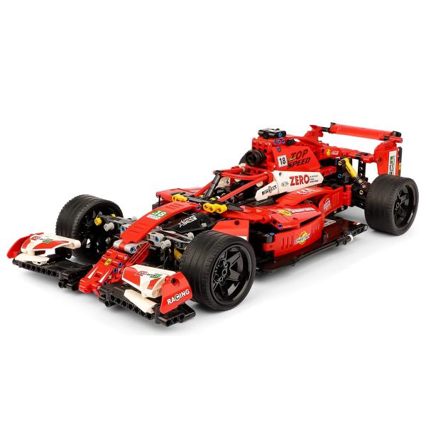 F1 レーシングカー モデルキット 1:10 RCスポーツカー レゴテクニック対応 組み立てブロック...