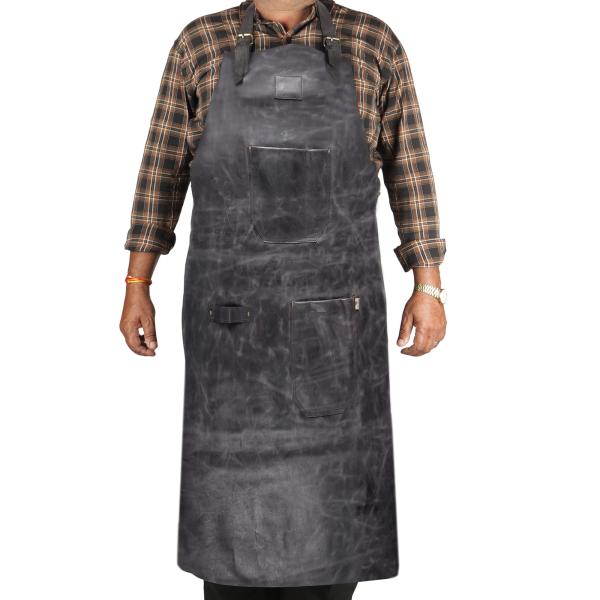 LL LEATHER LOVERS Adjustable Leather Aprons   Heat...