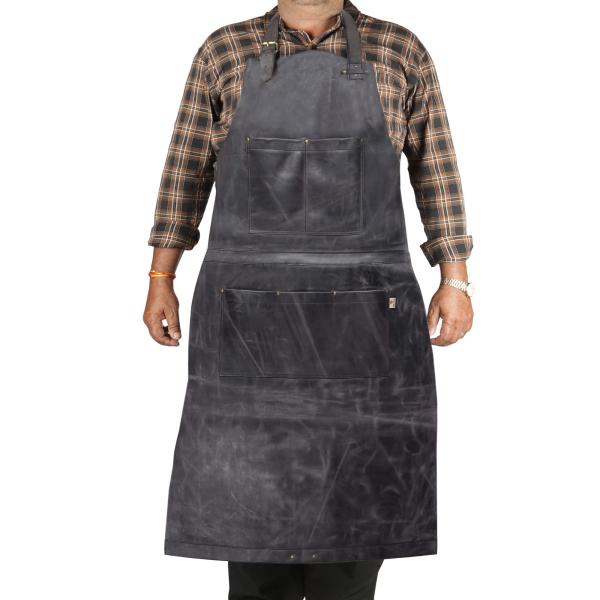 LL LEATHER LOVERS Adjustable Leather Aprons   Heat...