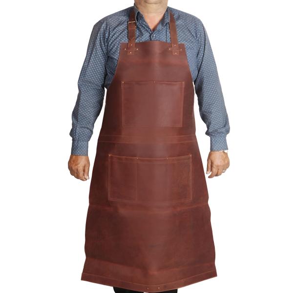 LL LEATHER LOVERS Adjustable Leather Aprons   Heat...