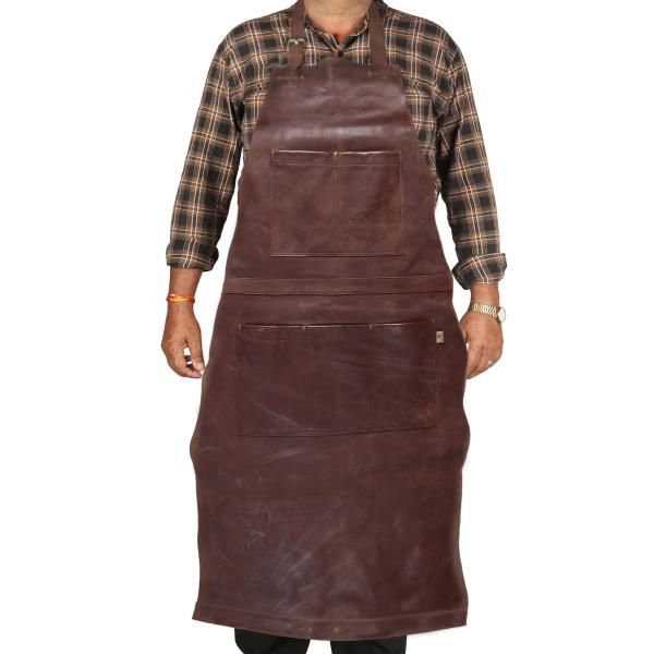 LL LEATHER LOVERS Adjustable Leather Aprons   Heat...