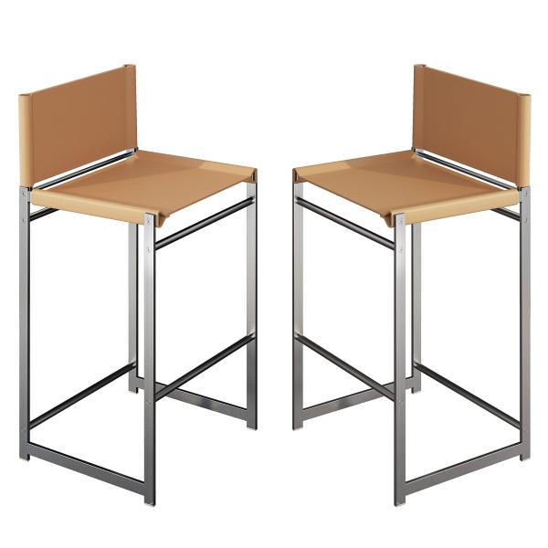 Futpemon 29”Counter Height bar stools Set of 2 Kit...