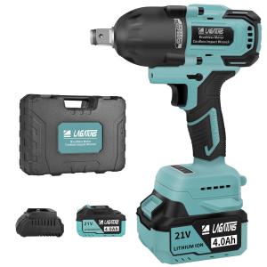 Cordless Impact Wrench,1/2 Impact Gun，850NM(627ft?lbs) High Torq 並行輸入品｜kevin-store